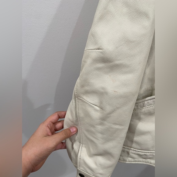 Columbia leather jacket size XL white - Picture 4 of 16